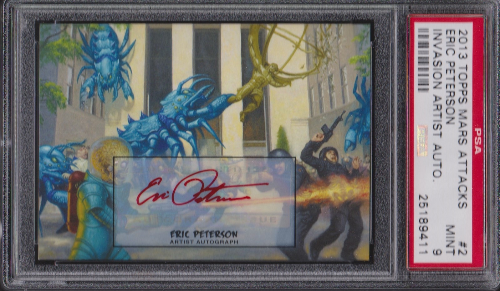 Non-Sports - 2013 Topps Mars Attacks Invasion Artist Autograph